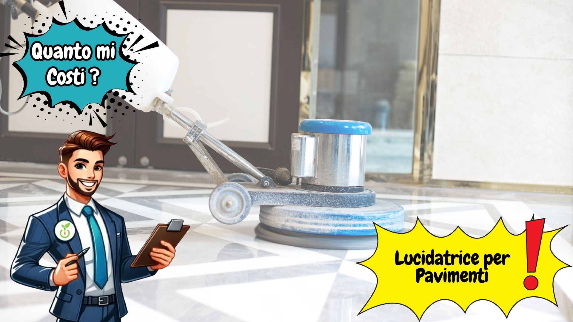 Quanto mi costi? - Lucidatrice per pavimenti